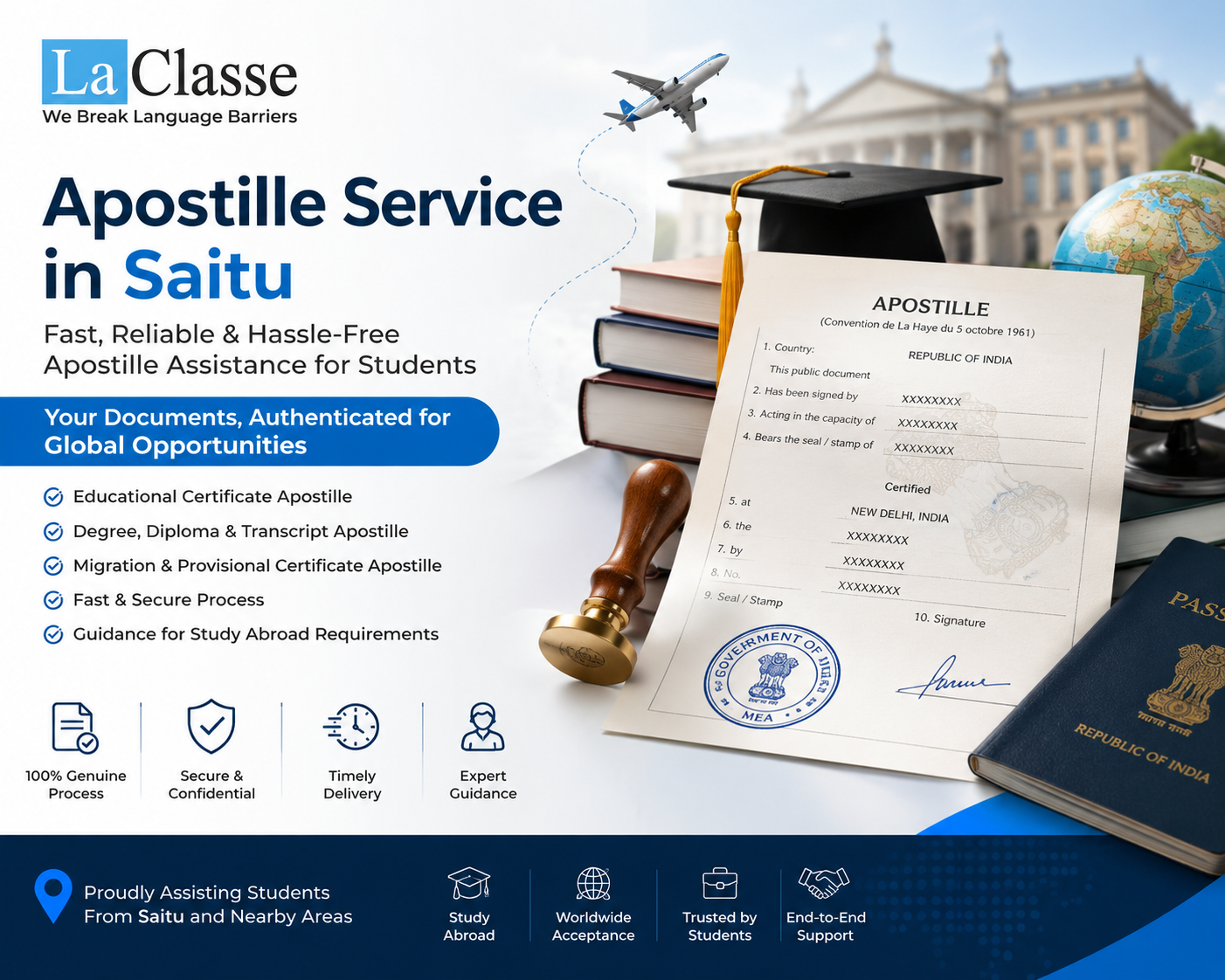 Apostille Service in Saitu: Complete Student Guide